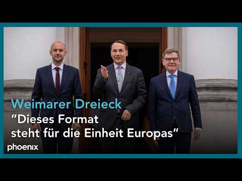 Weimarer Dreieck: Treffen der Außenminister mit u.a. Johann Wadephul | 29.09.25