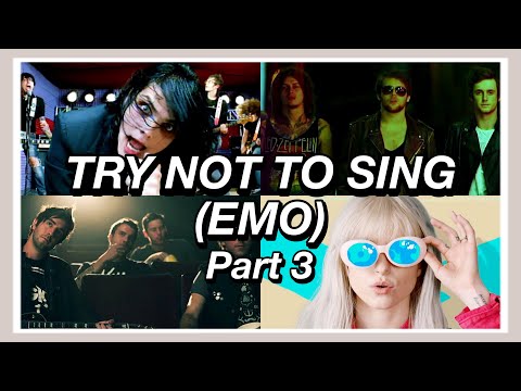 Try Not To Sing Along EMO Edition! - Part 3! 🖤