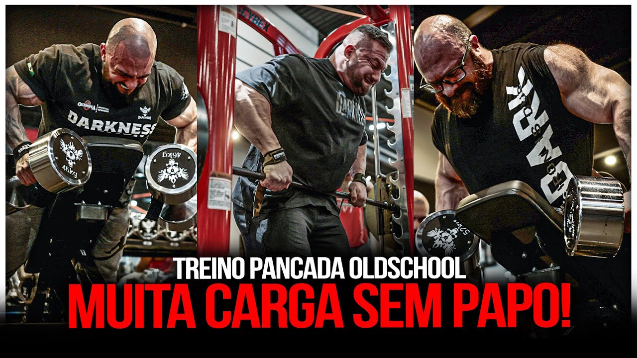 ESSE TREINO REPRESENTA O OLDSCHOOL! | *Donaire, Cruz e Peres*