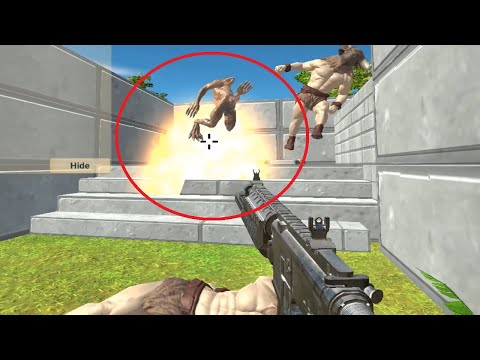 FPS AVATAR VS MINOTAUR CASTLE 😲 | EPIC ARBS | Animal Revolt Battle Simulator