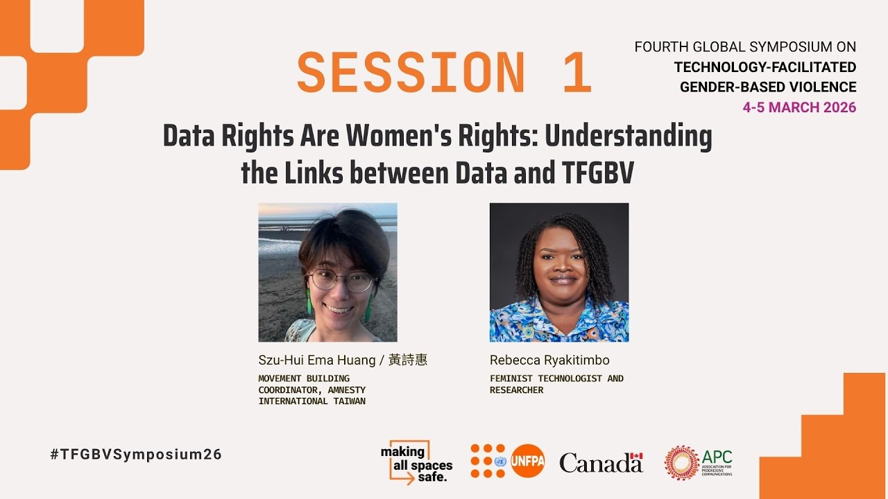 Session 1 | Data Rights Are Women's Rights