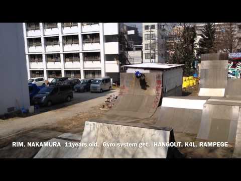 RIM NAKAMURA.  11years Old.  GYRO SYSTEM GET.