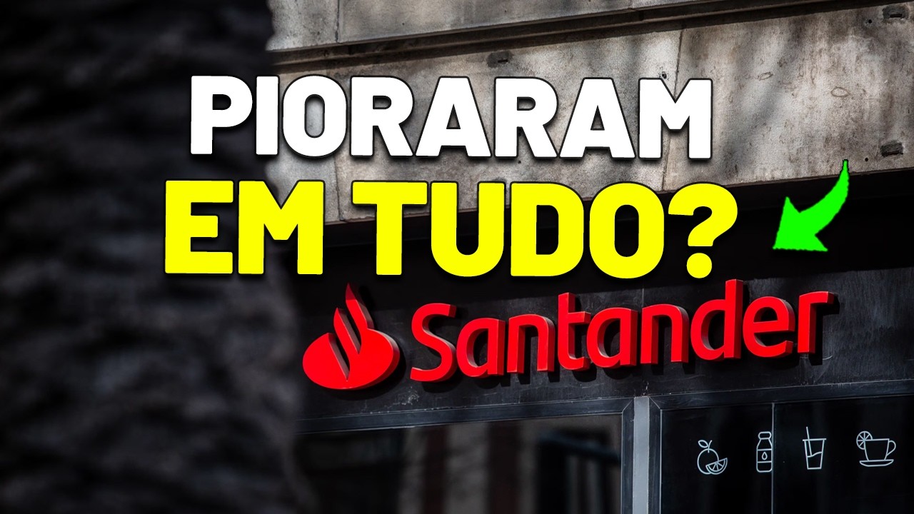 🚨ATENÇÃO: LUCROS ABAIXO DO ESPERADO, QUEDA NO ROE e DIVIDENDOS MENORES? BANCO SANTANDER SANB11 SANB4