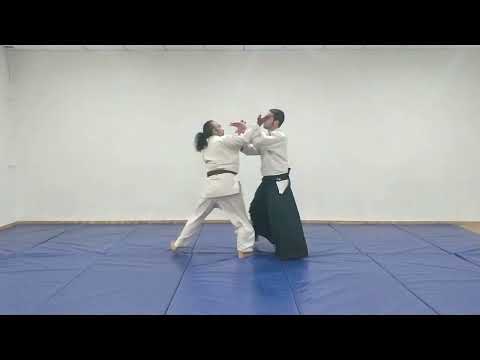 Aikido Basic Techniques: Yokomen Uchi - Yonkyo