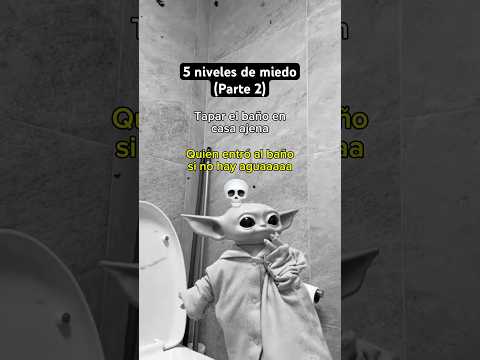 Todo me da miedo 😩 #humor #meme #babyyoda #miedo