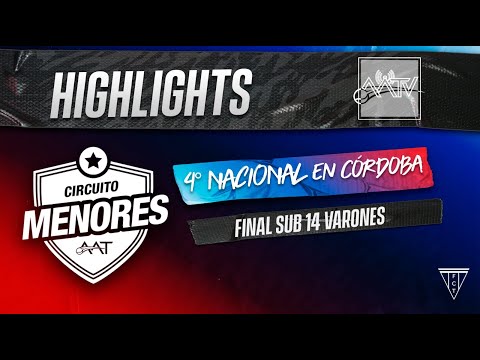 Final Sub 14 varones - 4° Nacional de Menores