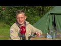 Scouts op zomerkamp met strenge regels