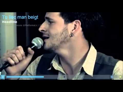 Headline L Busulis, Lee Brikowskey un M RÄ"dmanis   Tu liec Man beigt Live