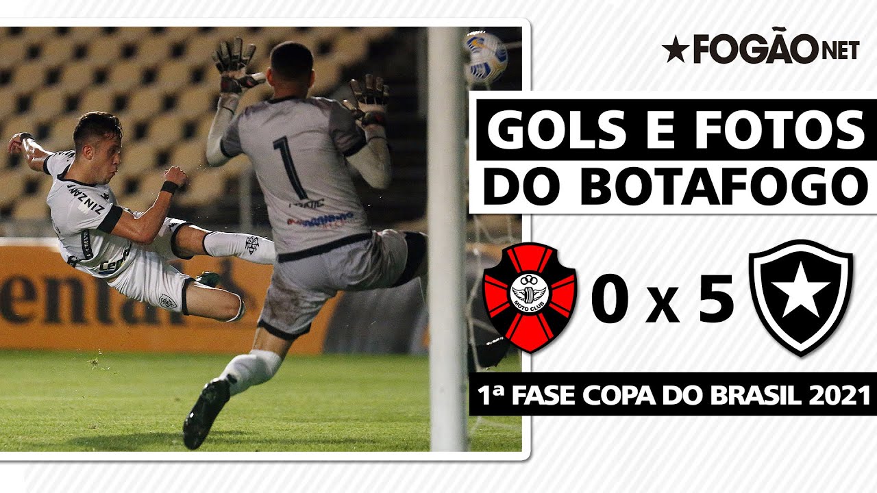 VÍDEO | Gols e melhores momentos da goleada do Botafogo sobre o Moto Club