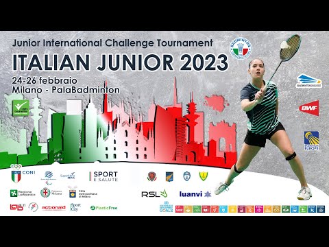 ITALIAN JUNIOR 2023 - Court 2 Live - Day 3