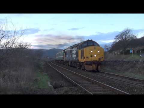 37401, 37409, 37423 and 37716 on the Cumbrian Coast. 11/02/16 & 12/02/16.