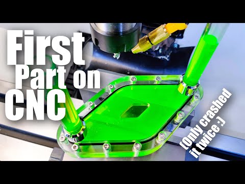 Distribution Plate on DIY BF30 CNC - CryoPC #2