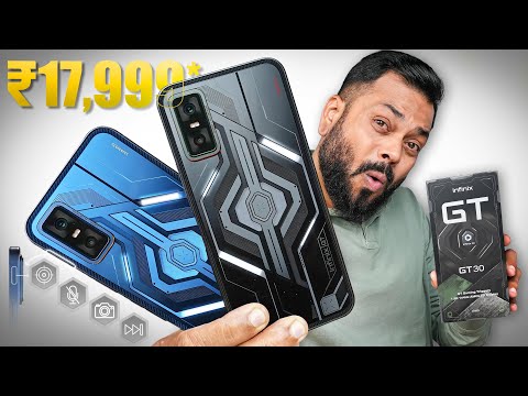 Thumbnail for Infinix GT 30 5G+ Unboxing & First Look ⚡1.5K 144Hz AMOLED, GT Triggers @ ₹17,999*