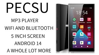 PECSU MP3 PLAYER WITH  WIFI AND BLUETOOTH