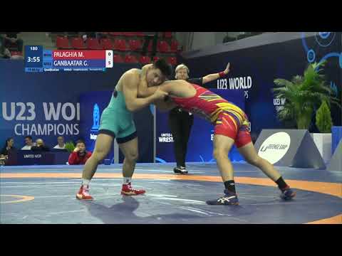 Qual. FS - 86 kg: M. PALAGHIA (ROU) v. G. GANBAATAR (MGL)