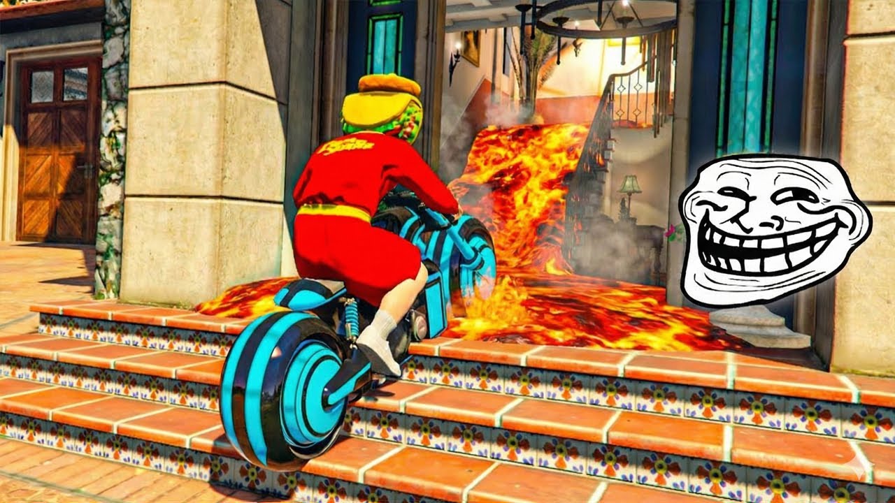 LA CARRERA TROLL DEL FUEGO!! - GTA 5 ONLINE