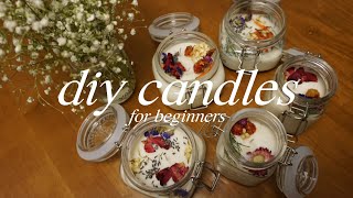手作りキャンドル | diy candles for beginners!