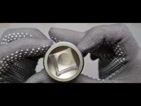 Переходник YATO квадрат 3/4" (F) x 1/2" (М), длина 51 мм