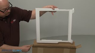 Whirlpool Barracuda Refrigerator Snack Drawer Shelf Replacement WPW10276341