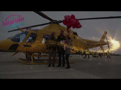 Helikopterde Evlilik Teklifi video 2
