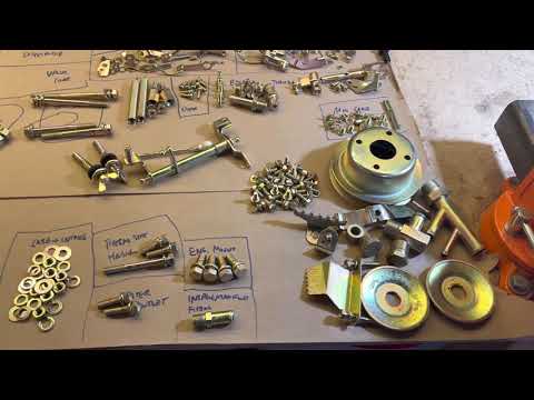 Datsun 240Z L24 Engine Rebuild Ep. 15 - Studs + Parts Return from Zinc Plating!