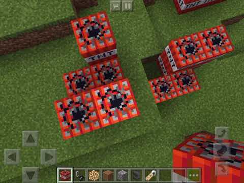 Explodeing tnt in Minecraft