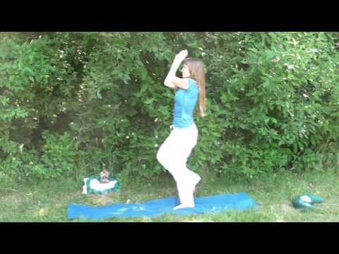 Yogastunde mit Variationen - Mittelstufe 40 Minuten