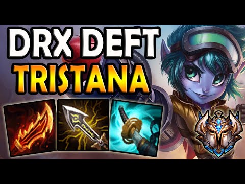 Deft TRISTANA ADC vs JHIN - Patch 10.18 Korea Challenger ✔️