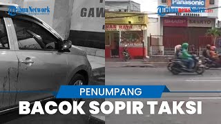 Tak Punya Uang untuk  Bayar Ongkos, Seorang Penumpang Bacok Sopir Taksi Online di Koja dengan Sajam