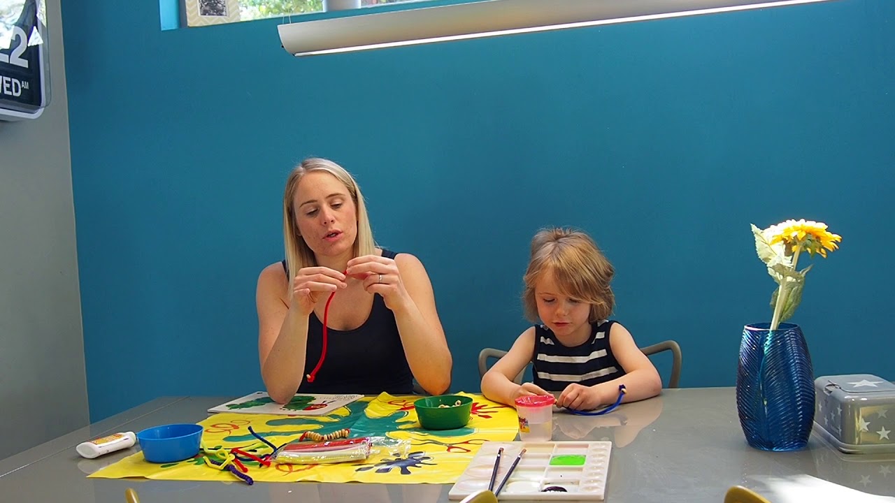 Crafting with Mrs Sanford: Make Your Own Caterpillar!