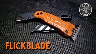 Klein FLICKBLADE 2-in-1 Utility Knife + Scraper Review