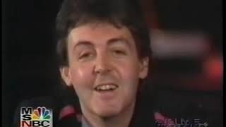 PAUL McCARTNEY TALKING ABOUT LINDA