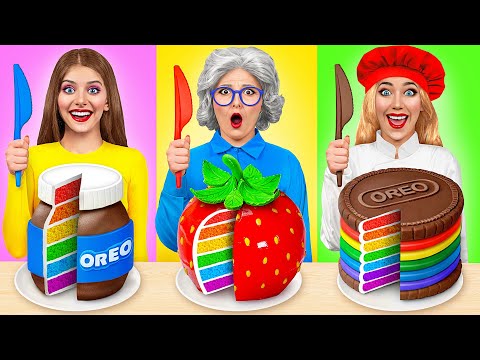 Cooking Challenge: Me vs. Grandma | funny Kitchen War Mega DO Challenge