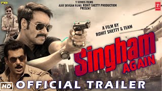 Singham Again Official Trailer | Singham 3 Trailer | Ajay Devgun , Salman Khan | Shubh Review