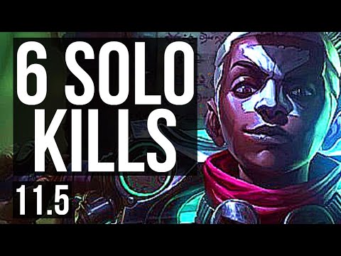 EKKO vs NOCTURNE (MID) | 13/0/1, 1700+ games, Legendary, 6 solo kills | KR Grandmaster | v11.5
