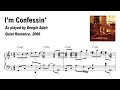 Beegie Adair - I'm Confessin' (Quiet Romance) | Jazz piano transcription