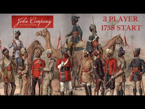 3 Player John Company 2e 1758 Start