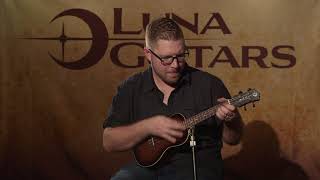 Video thumbnail for Art Vintage Concert Ukulele by Luna Ukes by Luna Guitars