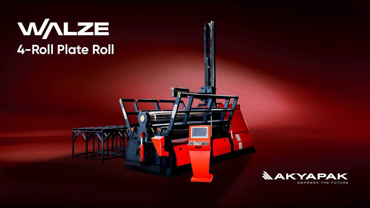 WALZE 4-Roll Plate Roll / WALZE 4 Toplu Silindir Bükme Makineleri