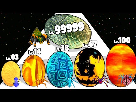 Insect Domination 3D Run - Level Up Insect Max Level Gameplay