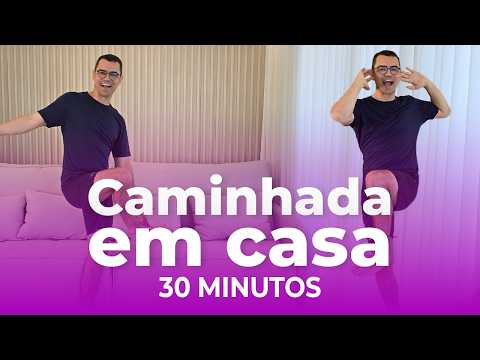 10,000 STEPS WALK AT HOME - LEVEL 3 & 4 | Low-impact exercises for weight loss