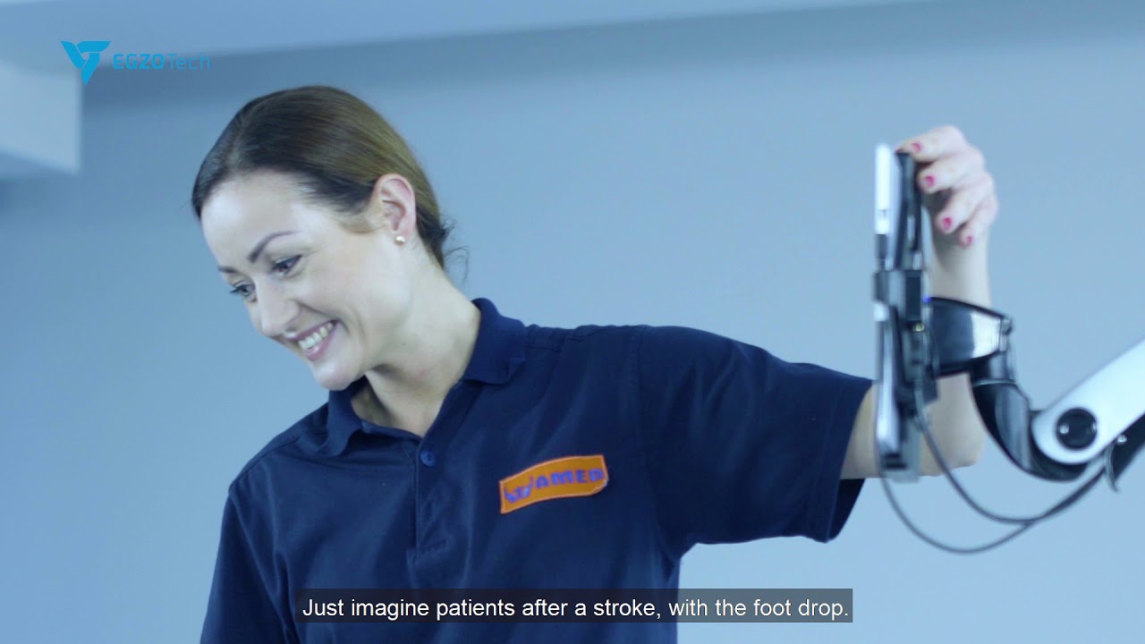 EGZOTech Luna EMG - robot for neurological and orthopaedic patients