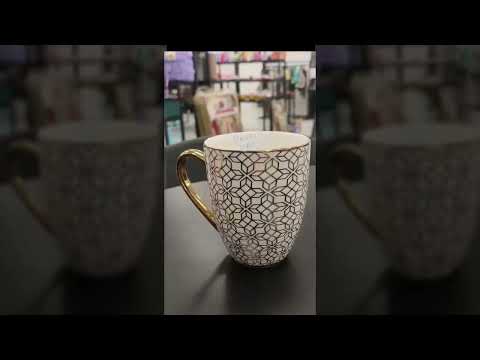 A Caneca de Porcelana com Estampa Mosaico STR021, Caixa c/72 UN, colocar no carrinho somente múltiplos da caixa.