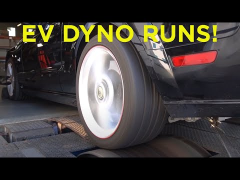 Tesla-Swapped Mustang vs Model S on Dyno!