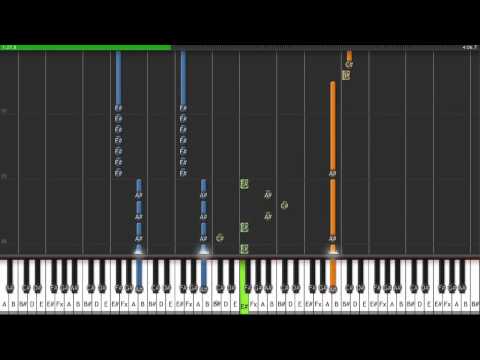 Mega Man 3 - The Passing of the Blue Crown - OC ReMix - Synthesia - Piano - v2