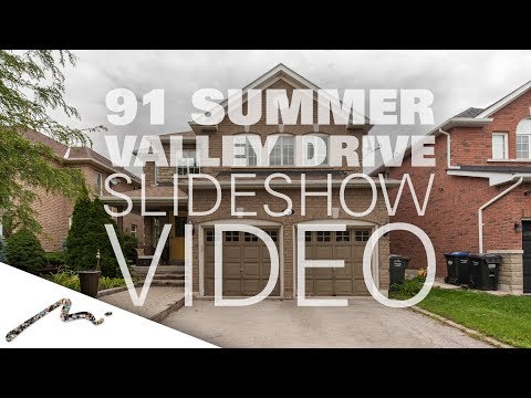 91 Summer Valley Drive  Slideshow Video