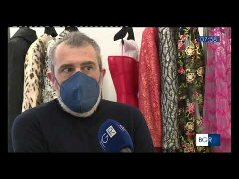 Intervista allo stilista Michele Miglionico Rai3 TGR a cura di Grazia Napoli