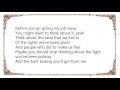 Chris Cagle - You Might Want to Think About It Lyrics