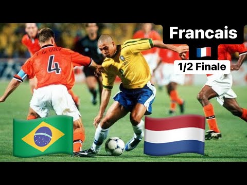 BRÉSIL 1-1 PAYS BAS 98 RÉSUMÉ EN FRANÇAIS🇫🇷 [ Coupe Du Monde 1998 ] HD