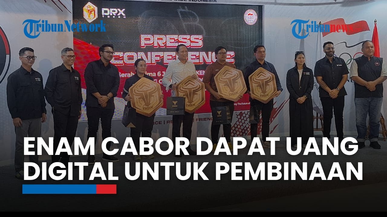 Enam Cabang Olahraga Indonesia Terima Bantuan Uang Digital dari DRX Token dan NOC Indonesia